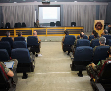 Curitiba, 15 de abril de 2019. Visita do General Tómas - Comandante da 5ª Divisão do Exército