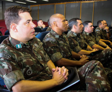 Curitiba, 15 de abril de 2019. Visita do General Tómas - Comandante da 5ª Divisão do Exército