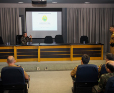 Curitiba, 15 de abril de 2019. Visita do General Tómas - Comandante da 5ª Divisão do Exército