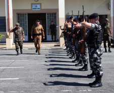 Curitiba, 15 de abril de 2019. Visita do General Tómas - Comandante da 5ª Divisão do Exército