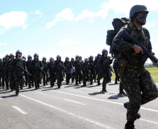 Comemoração à Semana do Exército.
Foto Gilson Abreu ANPr