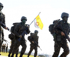 Comemoração à Semana do Exército.
Foto Gilson Abreu ANPr