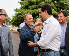 O governador Carlos Massa Ratinho Junior lança o programa Escola Segura. Foz do Iguaçu, 09/05/2019 - Foto: Geraldo Bubniak/ANPr