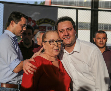 O governador Carlos Massa Ratinho Junior lança o programa Escola Segura. Foz do Iguaçu, 09/05/2019 - Foto: Geraldo Bubniak/ANPr