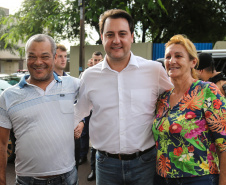 O governador Carlos Massa Ratinho Junior lança o programa Escola Segura. Foz do Iguaçu, 09/05/2019 - Foto: Geraldo Bubniak/ANPr