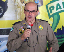 Maringá, 17 de maio de 2019. Secretário de Segurança Pública Visita o 4º BPM/Maringá