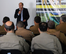 Maringá, 17 de maio de 2019. Secretário de Segurança Pública Visita o 4º BPM/Maringá