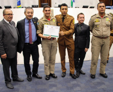 Curitiba, 21 de maio de 2019. Menção Honrosa Manobra de Heimlich - ALEP