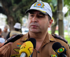Curitiba, 27 de maio de 2019. Blitz Educativa Maio Amarelo