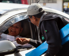 Curitiba, 27 de maio de 2019. Blitz Educativa Maio Amarelo