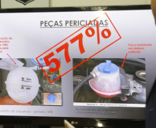 Coletiva na Delegacia de Combate a Corrupção, sobre a Operação Peça Chave. Curitiba, 28-05-19Foto: Arnaldo Alves / ANPr.