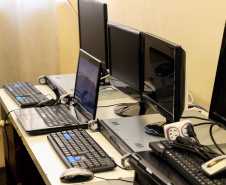 Piraquara, 27 de maio de 2019. Projeto Piloto deTecnologia no BPGd