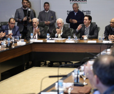 Governador Carlos Massa Ratinho Junior coordena reunião com a equipe de Governo  -  Curitiba, 04/06/2019  -  Foto: José Fernando Ogura/ANPr