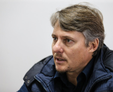 Delegado Ítalo Biancardi Neto da Divisão Estadual de Narcóticos - DENARC.  Curitiba, 29/05/2019 -  Foto: Geraldo Bubniak/ANPr