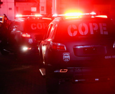 Curitiba, 13 de junho de 2019. Operação Conjunta PMPR e PCPR