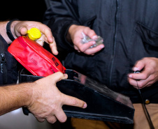 Curitiba, 13 de junho de 2019. Operação Conjunta PMPR e PCPR