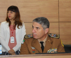 Curitiba, 19 de junho de 2019. Alto Comando da PMPR recebe homenagem na Camera municipal de Curitiba. Foto: Cel Pericles.