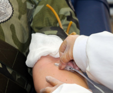 Curitiba, 28 de junho de 2019. Campanha Junho Vermelho - Doação de Sangue