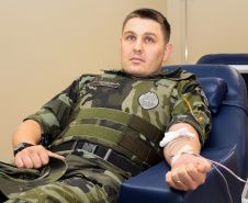 Curitiba, 28 de junho de 2019. Campanha Junho Vermelho - Doação de Sangue