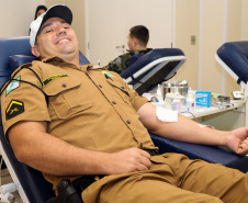 Curitiba, 28 de junho de 2019. Campanha Junho Vermelho - Doação de Sangue