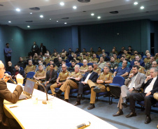 Foz do Iguaçú, 25 de julho de 2019. Simpósio de Operações Policiais Militares de Fronteira.