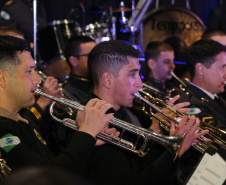 Curitiba, 06 de agosto de 2019. Concerto da Banda de Música do Colégio da Polícia Militar.