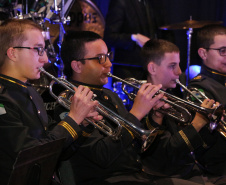 Curitiba, 06 de agosto de 2019. Concerto da Banda de Música do Colégio da Polícia Militar.