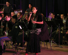 Curitiba, 06 de agosto de 2019. Concerto da Banda de Música do Colégio da Polícia Militar.