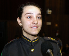 Curitiba, 06 de agosto de 2019. Concerto da Banda de Música do Colégio da Polícia Militar.