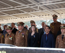 Secretário prestigia solenidade em comemoração ao 165º Aniversário da Polícia Militar do Paraná