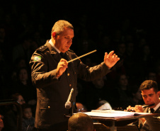 Curitiba, 12 de agosto de 2019. Concerto da Banda de Música da PMPR.