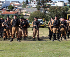 Curitiba, 16 de agosto de 2019. Operação 1º CRPM