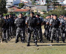 Curitiba, 16 de agosto de 2019. Operação 1º CRPM