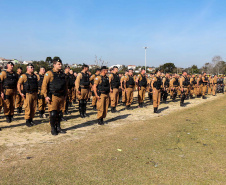 Curitiba, 16 de agosto de 2019. Operação 1º CRPM