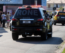 Curitiba, 16 de agosto de 2019. Operação 1º CRPM