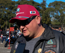 São José dos Pinhais, 17 de agosto de 2019. Passeio Motociclisto da PMPR.