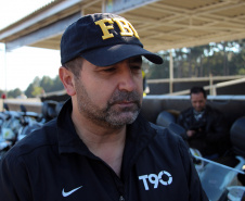 São José dos Pinhais, 17 de agosto de 2019. Passeio Motociclisto da PMPR. Foto: Ten-Cel QOPM Naasson Polak, Comandante do BPTran.