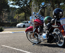 São José dos Pinhais, 17 de agosto de 2019. Passeio Motociclisto da PMPR.