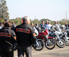 São José dos Pinhais, 17 de agosto de 2019. Passeio Motociclisto da PMPR.