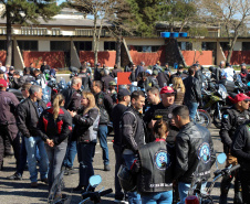 São José dos Pinhais, 17 de agosto de 2019. Passeio Motociclisto da PMPR.