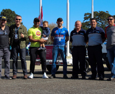 São José dos Pinhais, 17 de agosto de 2019. Passeio Motociclisto da PMPR.