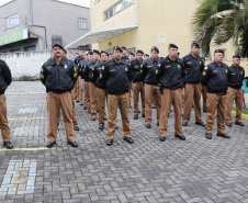 Curitiba, 20 de agosto de 2019.  Entrega de Ambulancia HPM.