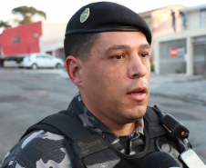 Curitiba, 30 de agosto de 2019.  Despedida Sgt Daniel Rone. Foto: entrevista Cap Paulo Alexandre.