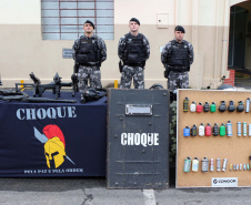 Curitiba, 04 de setembro de 2019. Solenidade de Abertura de Concurso para Polícia Militar e Polícia Civil.