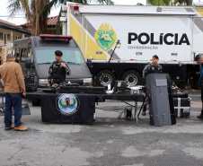 Curitiba, 04 de setembro de 2019. Solenidade de Abertura de Concurso para Polícia Militar e Polícia Civil.