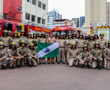 Curitiba, 04 de setembro de 2019. Bombeiros Militares Viajam em Apoio ao Pará.