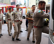 Curitiba, 04 de setembro de 2019. Bombeiros Militares Viajam em Apoio ao Pará.