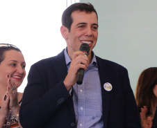 São Jose dos Pinhais, 11 de Setembro de 2019. Escola Segura. Foto: discurso Secretario da Educação Renato Feder.