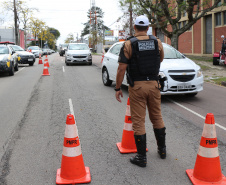 Curitiba, 25 de Setembro de 2019. Blitz Educativa Semana Nacional do Trânsito.