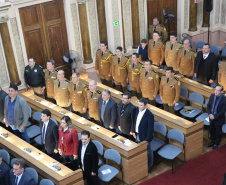 Curitiba, 25 de Setembro de 2019. Comandante Geral Pericles de Matos recebe titulo de Cidadão Honorario de Curitiba.
